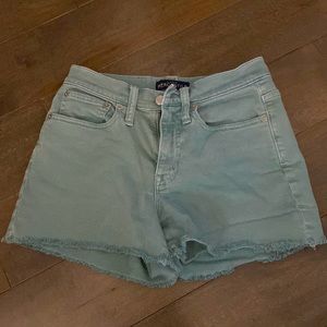 LIKE NEW. Worn once jcrew factory denim short size 24